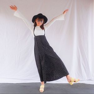 Suspender Maxi Skirt